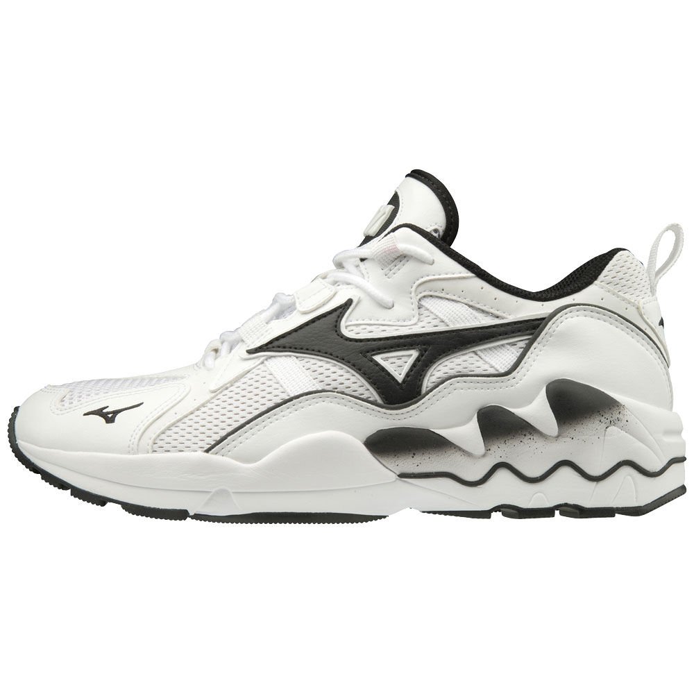 Tenis Mizuno WAVE RIDER 1 Para Mujer Blancos/Negros 9430126-PU